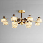 2 Tiers Clear Shade Hanging Light