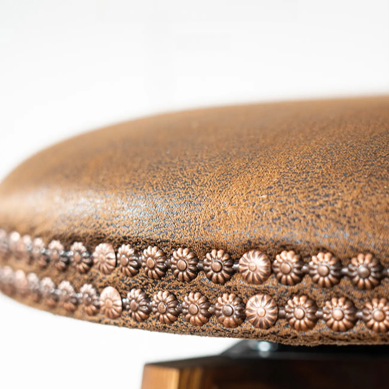 Bar Height Swivel Leather Modern Bar Stools