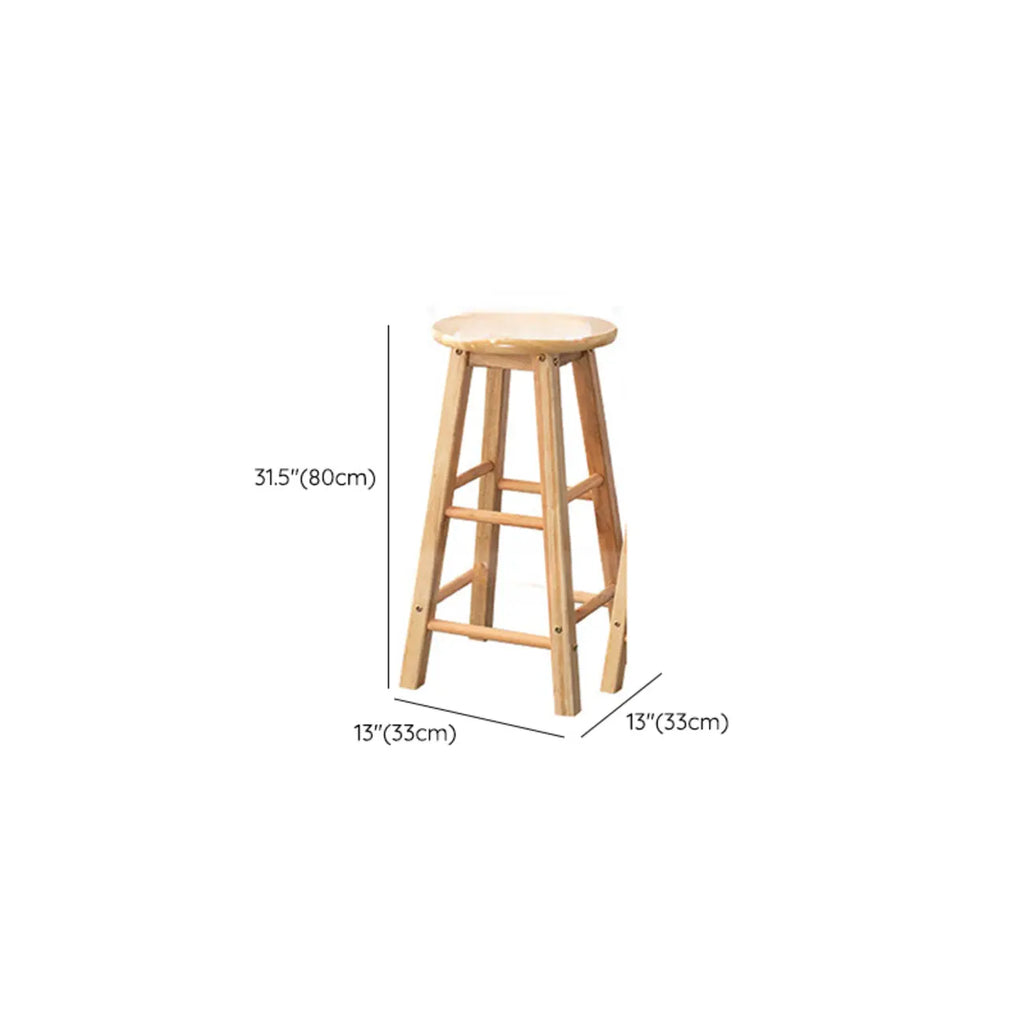 Bar Counter Height Modern Wood Bar Stools