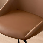 Counter Adjustable Modern Leather Bar Stools