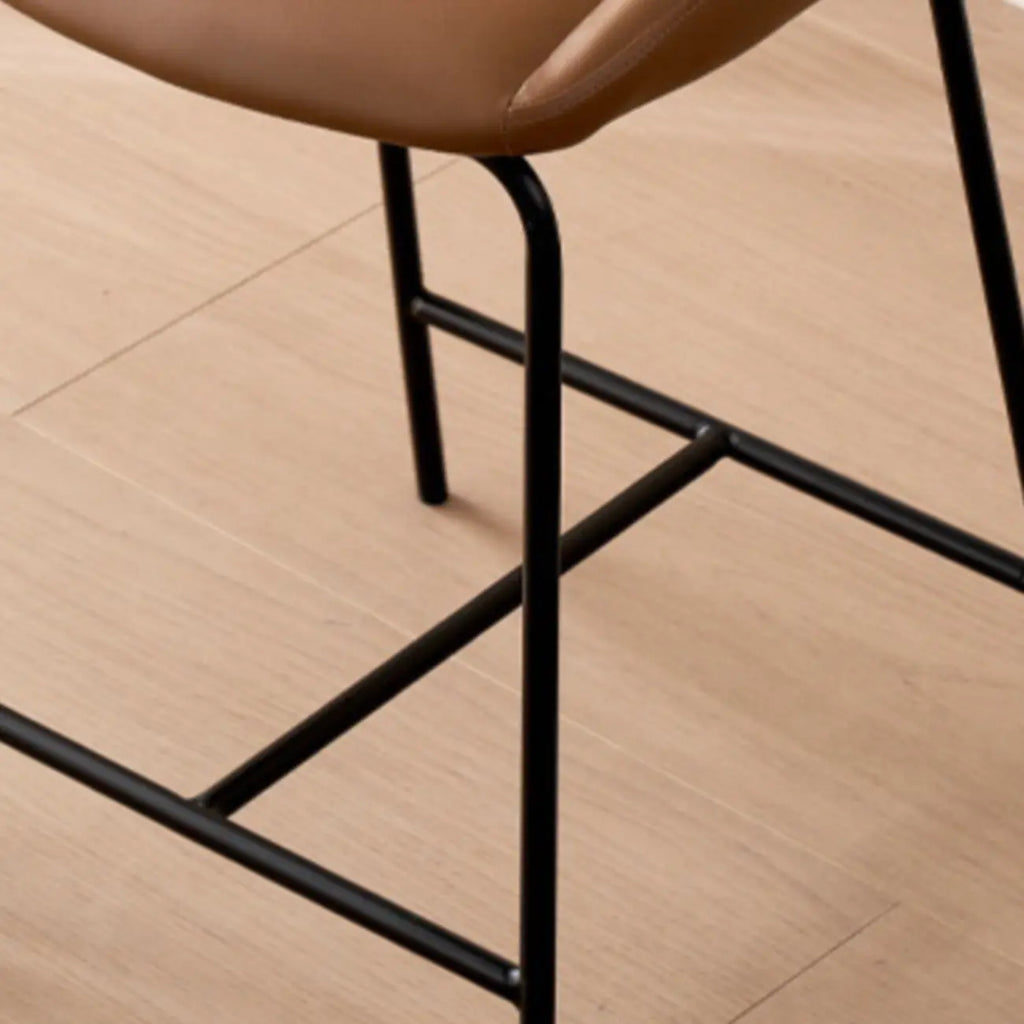 Counter Adjustable Modern Leather Bar Stools