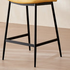 Counter Adjustable Leather Modern Bar Stools