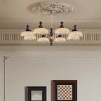 Black Crystal Wood Branch Modern Crystalline Chandelier