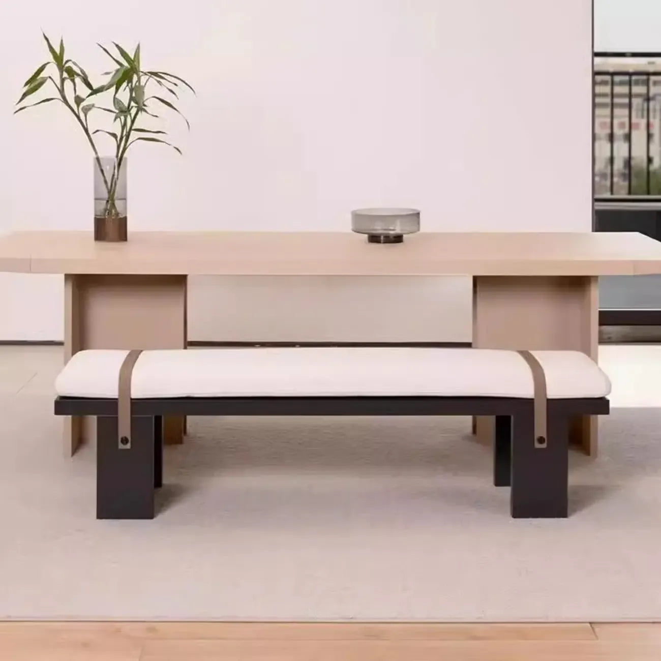 Elegant Modern Upholstered Bedroom Bench