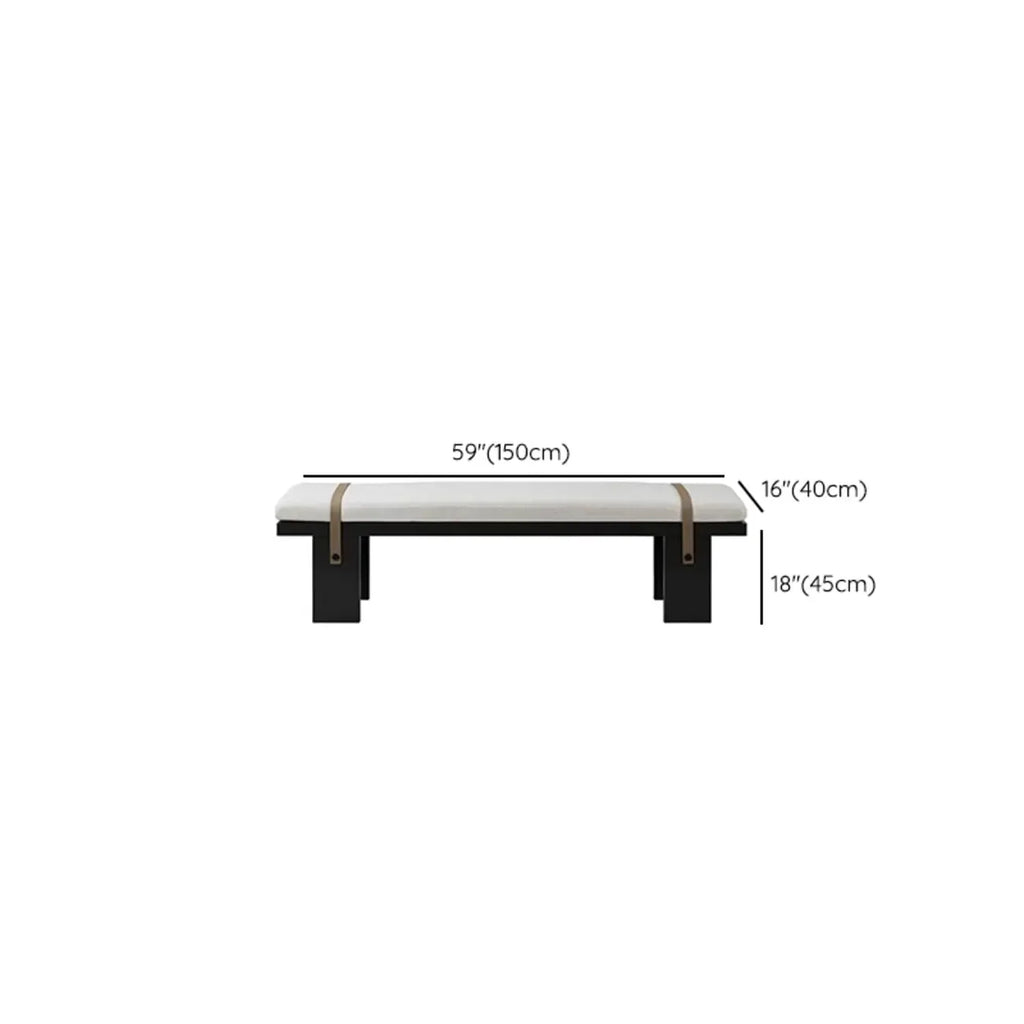 Elegant Modern Upholstered Bedroom Bench