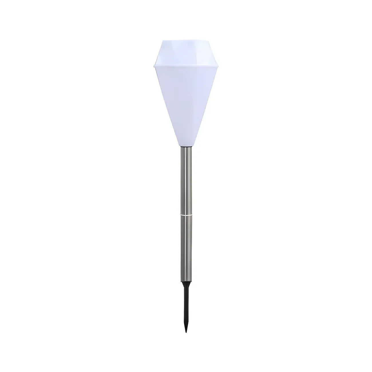 Elegant Solar White Diamond LED Pathway Lights for Gardens