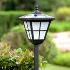 Classic Trapezoid Pane Solar Landscape Lighting