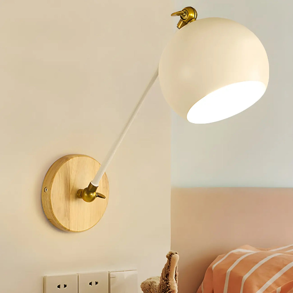 Modern Black Adjustable LED Wall Sconce Fixture