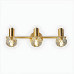 Durable Copper Globe Vanity Lights with Wall Mount for Bathroom