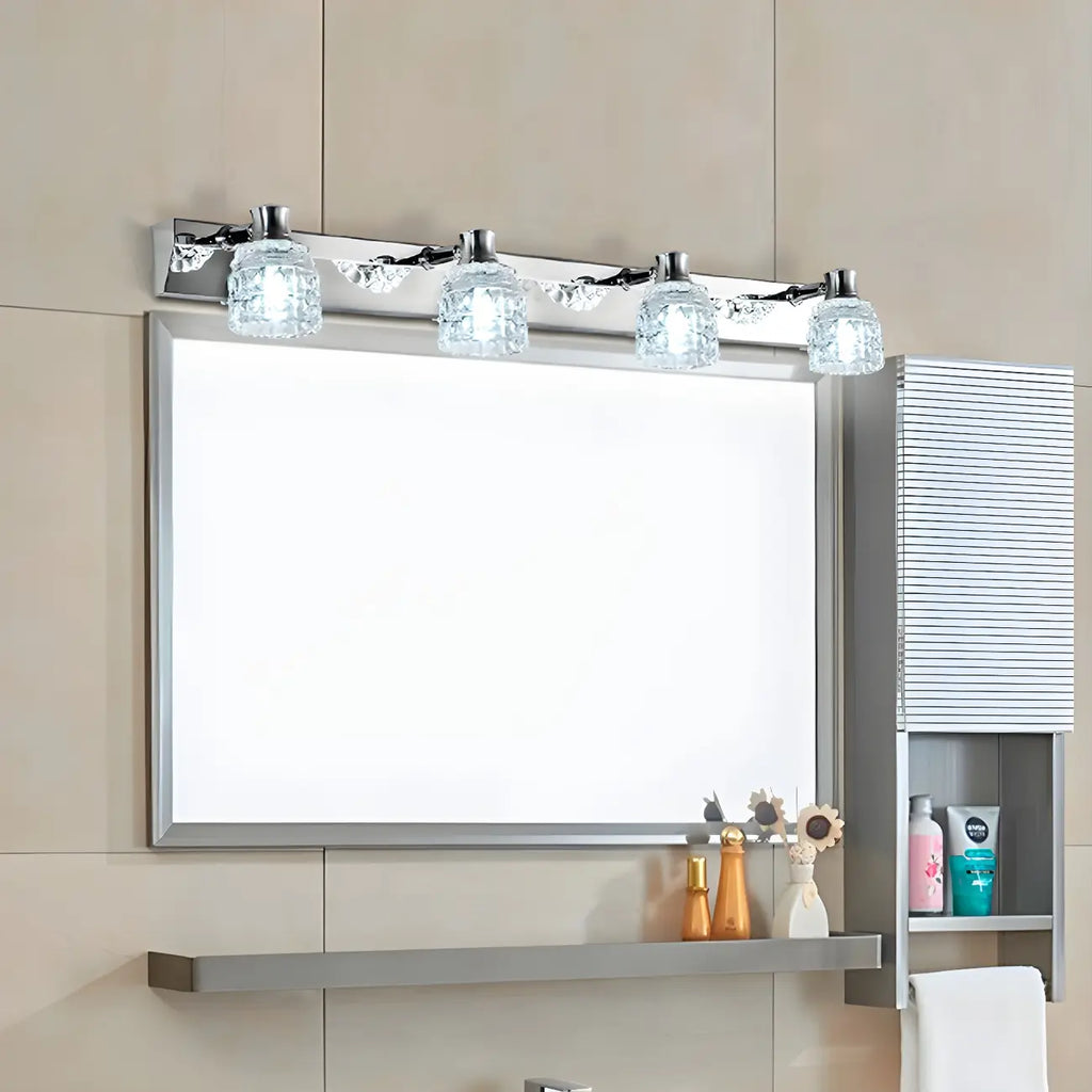 Crystal Retro Vanity Light Elegance for Bathroom Wall