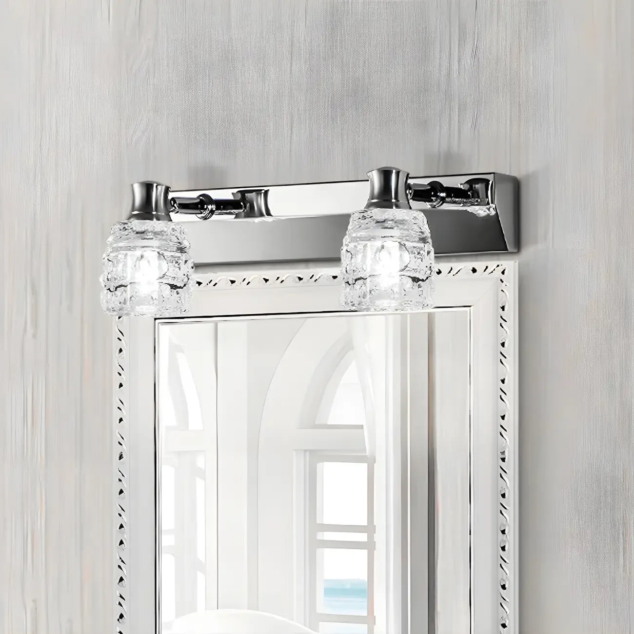 Crystal Retro Vanity Light Elegance for Bathroom Wall