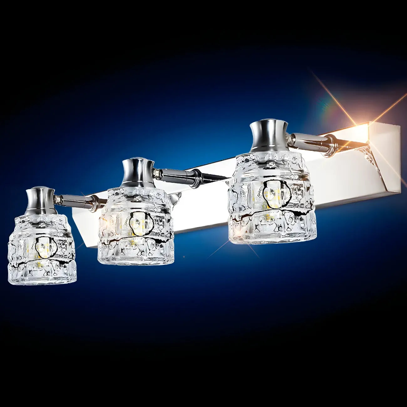 Crystal Retro Vanity Light Elegance for Bathroom Wall
