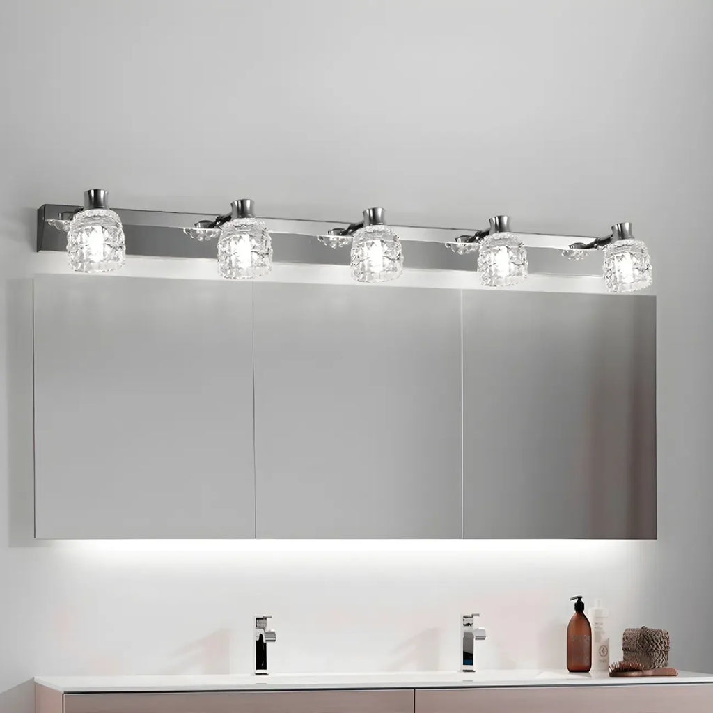 Crystal Retro Vanity Light Elegance for Bathroom Wall