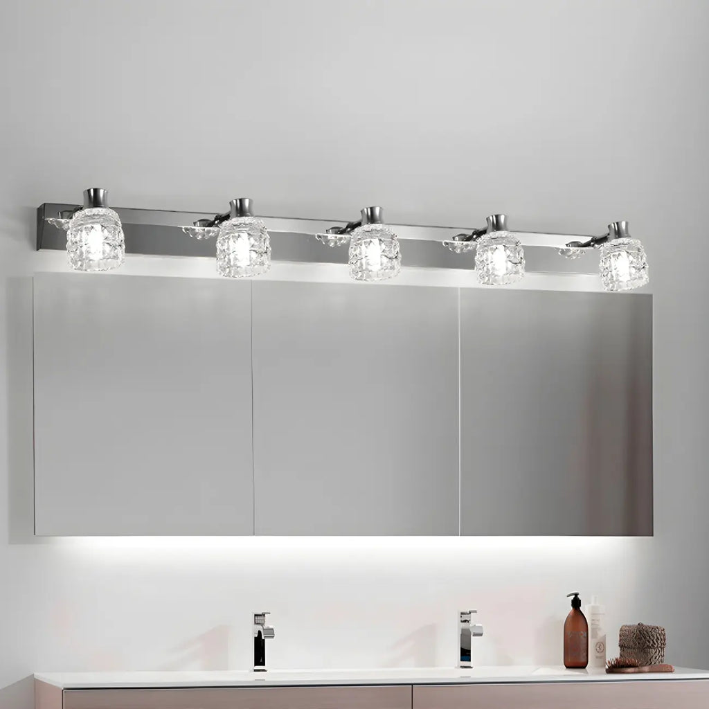Crystal Retro Vanity Light Elegance for Bathroom Wall