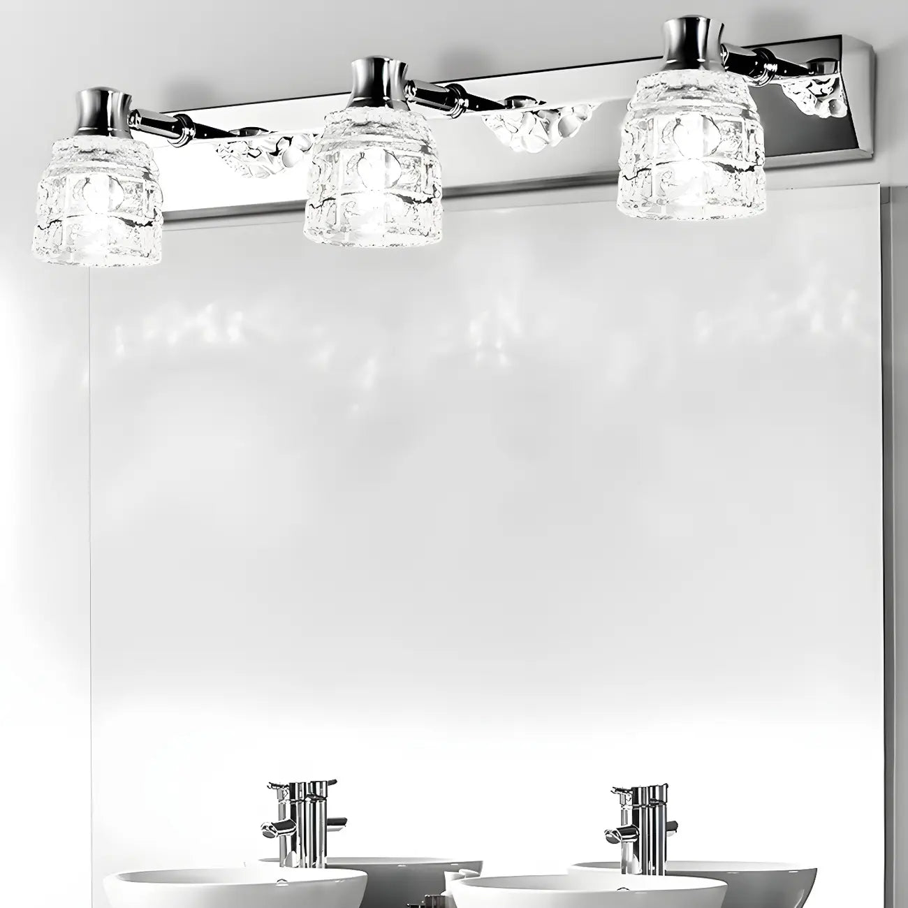 Crystal Retro Vanity Light Elegance for Bathroom Wall