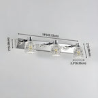 Crystal Retro Vanity Light Elegance for Bathroom Wall