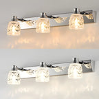 Crystal Retro Vanity Light Elegance for Bathroom Wall