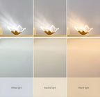 Elegant Linear LED Vanity Light with Gold Accent for Bathroom