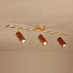 Modern 4-Light LED Fixed Track Light with Adjustable Head