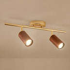Modern 4-Light LED Fixed Track Light with Adjustable Head