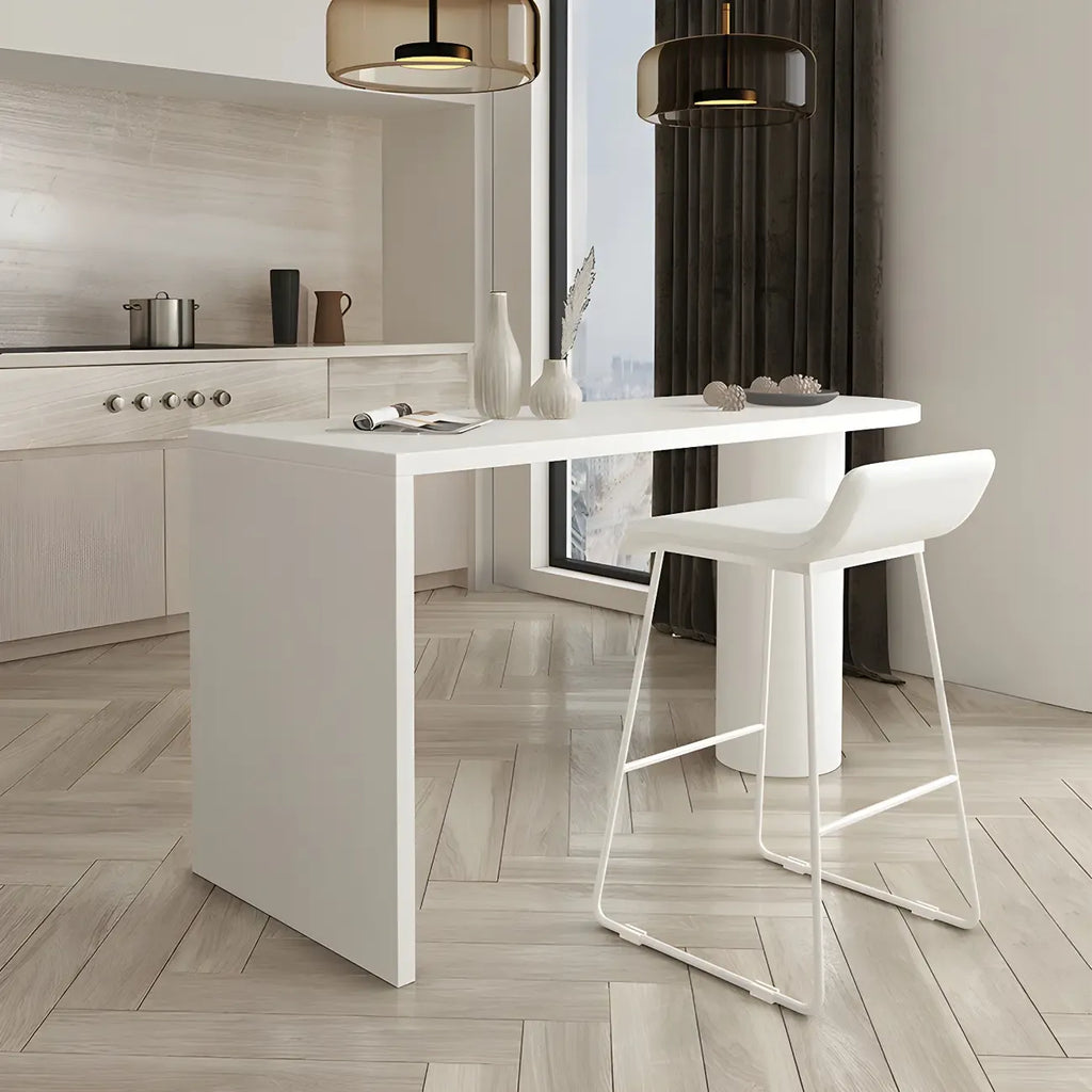 Modern Wooden Bar Table for Kitchen and Dining Room Use
