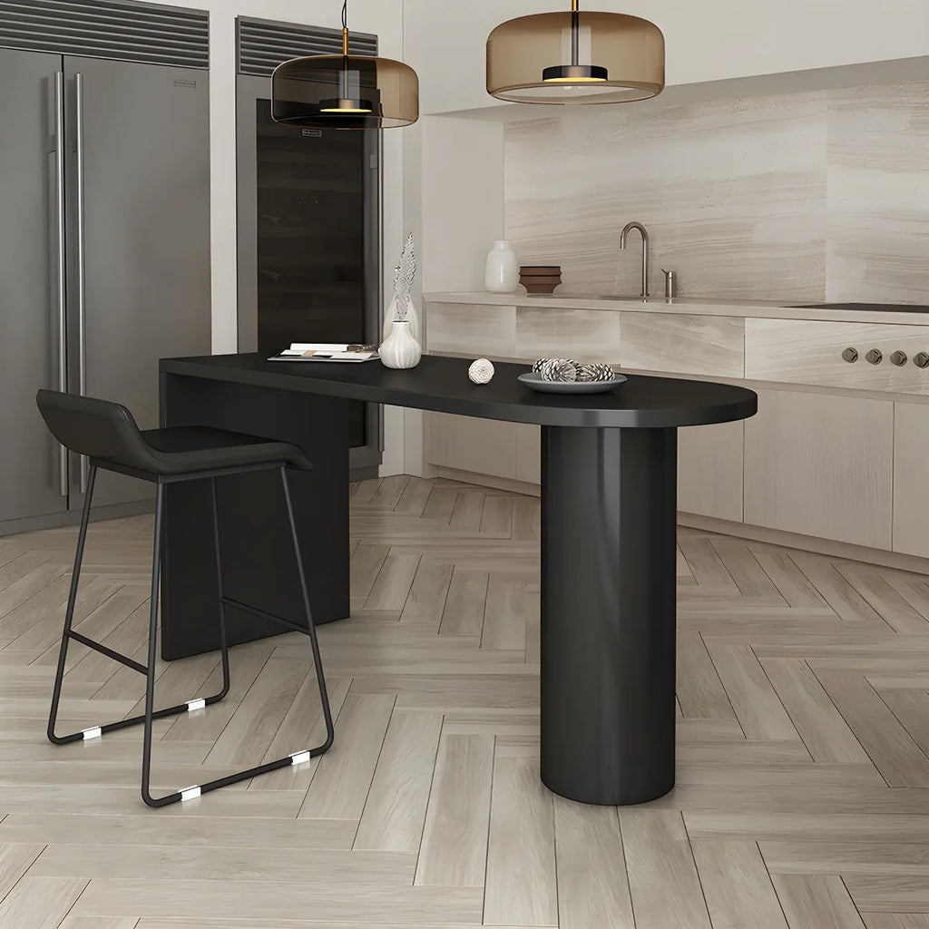 Modern Wooden Bar Table for Kitchen and Dining Room Use