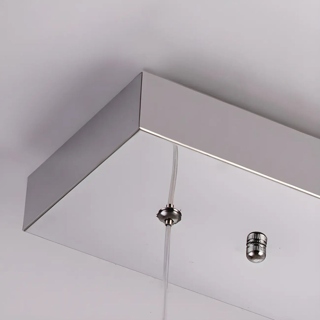 Elegant Crystal LED Kitchen Pendant Light with Remote
