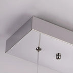 Elegant Crystal LED Kitchen Pendant Light with Remote