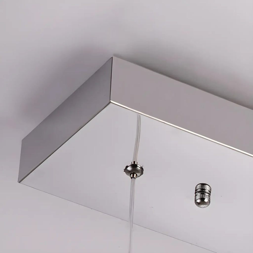 Elegant Crystal LED Kitchen Pendant Light with Remote