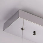 Elegant Crystal LED Kitchen Pendant Light with Remote