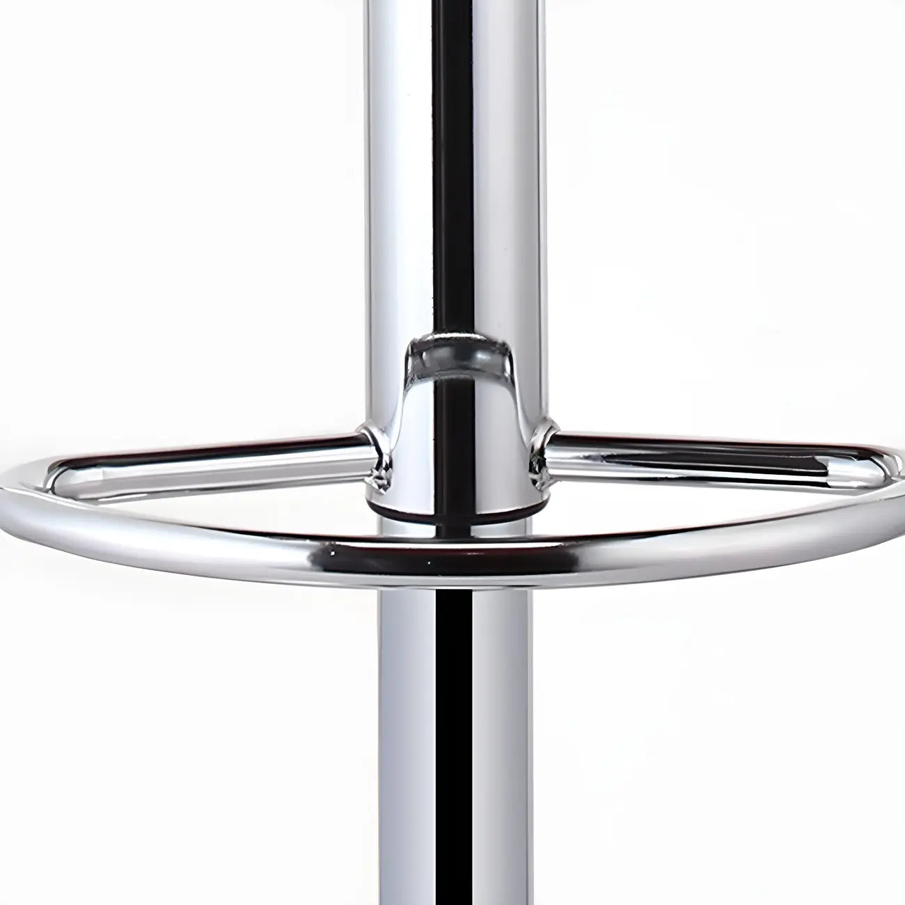 360° Swivel Faux Leather Bar Stools Adjustable Height Bucket Seat