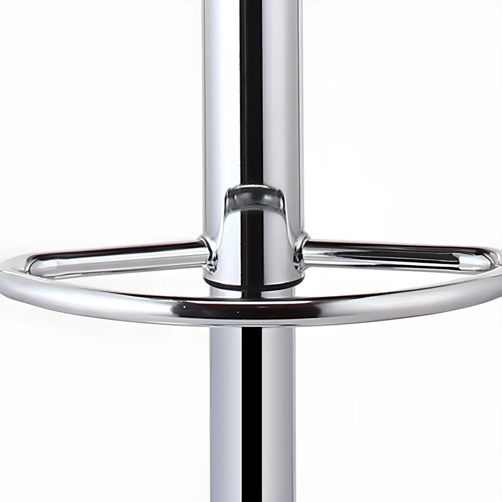 360° Swivel Faux Leather Bar Stools Adjustable Height Bucket Seat