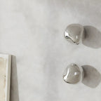 Art Deco Mirrored Glass Rock Shape LED Wall Sconce