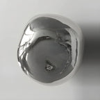 Art Deco Mirrored Glass Rock Shape LED Wall Sconce