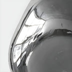 Art Deco Mirrored Glass Rock Shape LED Wall Sconce
