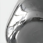 Art Deco Mirrored Glass Rock Shape LED Wall Sconce