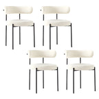 Contemporary Fabric Upholstered Dining Chairs