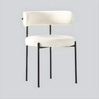 Contemporary Fabric Upholstered Dining Chairs