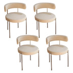 Contemporary Fabric Upholstered Dining Chairs