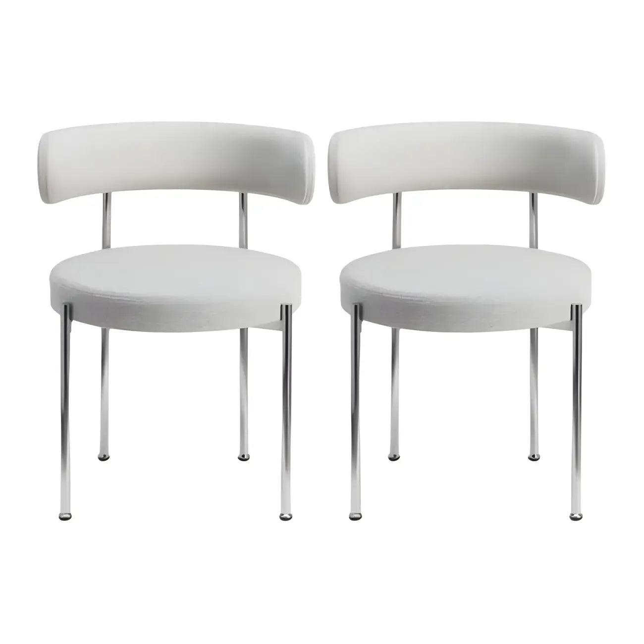 Contemporary Fabric Upholstered Dining Chairs