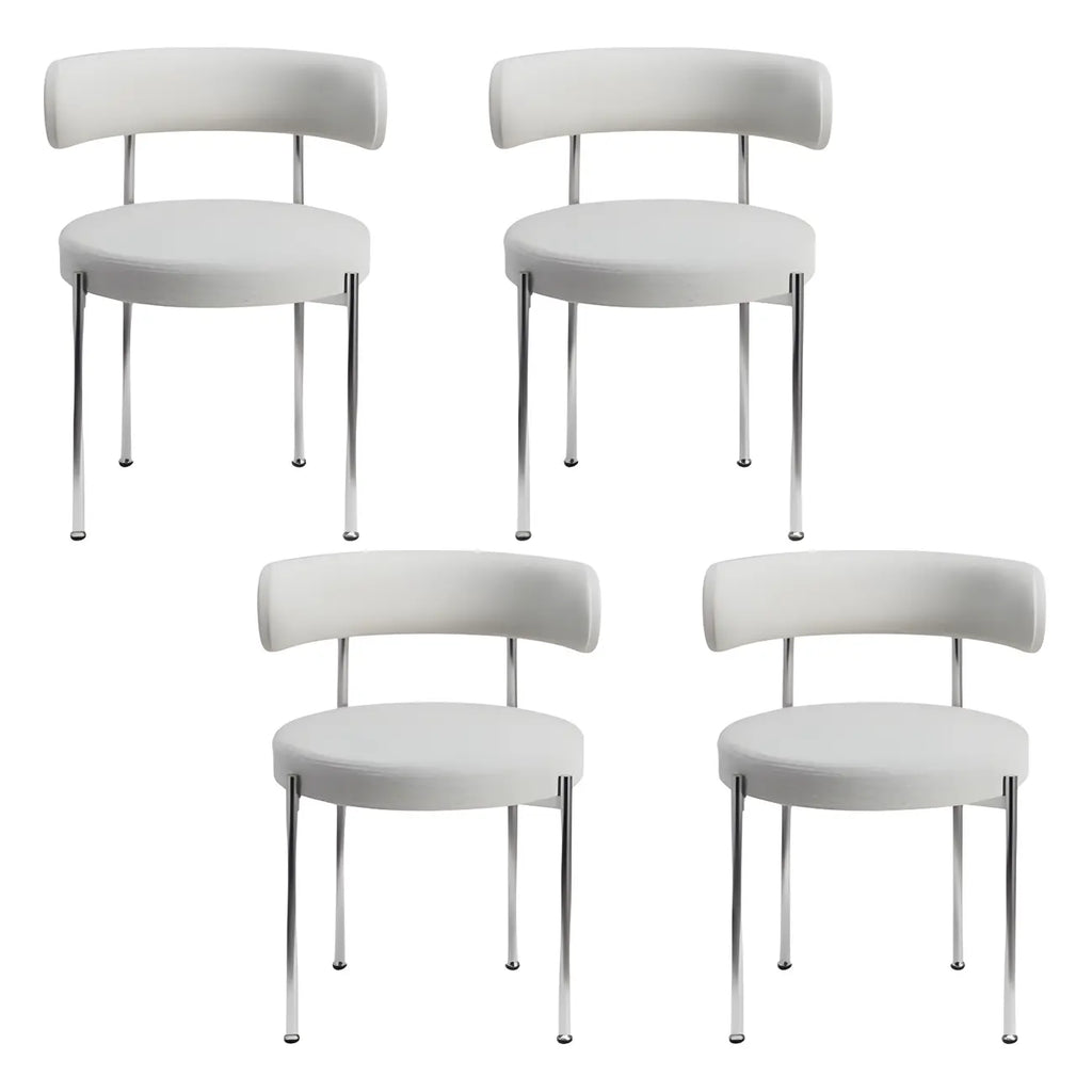 Contemporary Fabric Upholstered Dining Chairs
