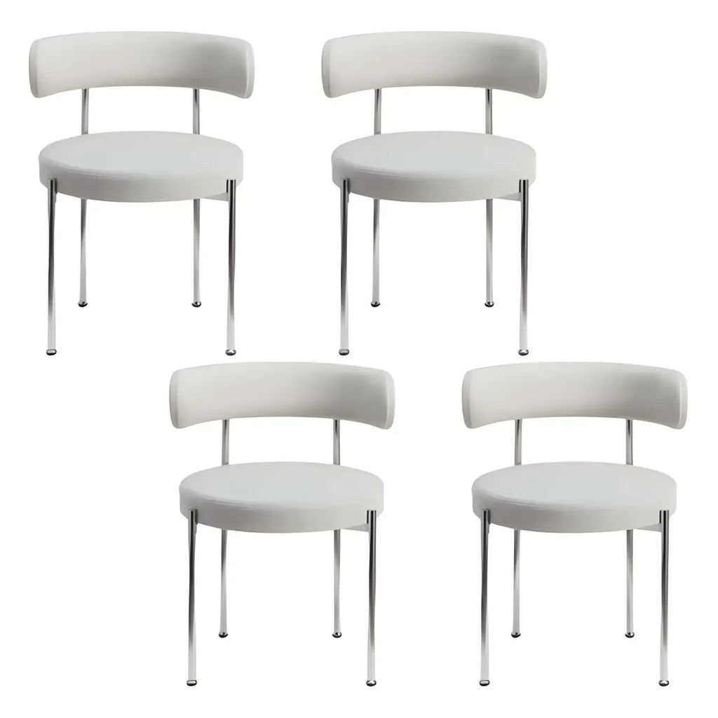 Contemporary Fabric Upholstered Dining Chairs
