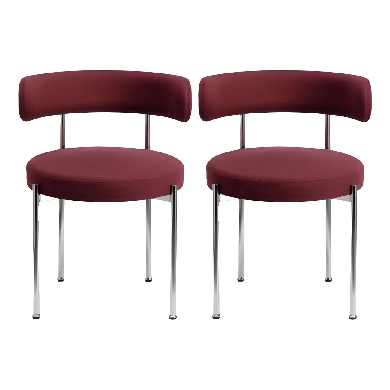 Contemporary Fabric Upholstered Dining Chairs