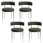 Contemporary Fabric Upholstered Dining Chairs