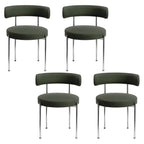 Contemporary Fabric Upholstered Dining Chairs