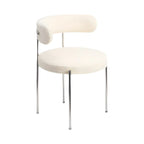 Contemporary Fabric Upholstered Dining Chairs