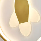 Circular LED Wall Sconce with Cartoon Pattern for kids Bedroom