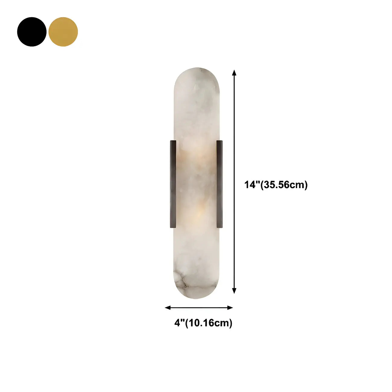 Decorative Alabaster Shade Glow 2-Light Oval Wall Sconce Light