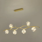 Modern Adjustable Clear Glass LED Pendant Light