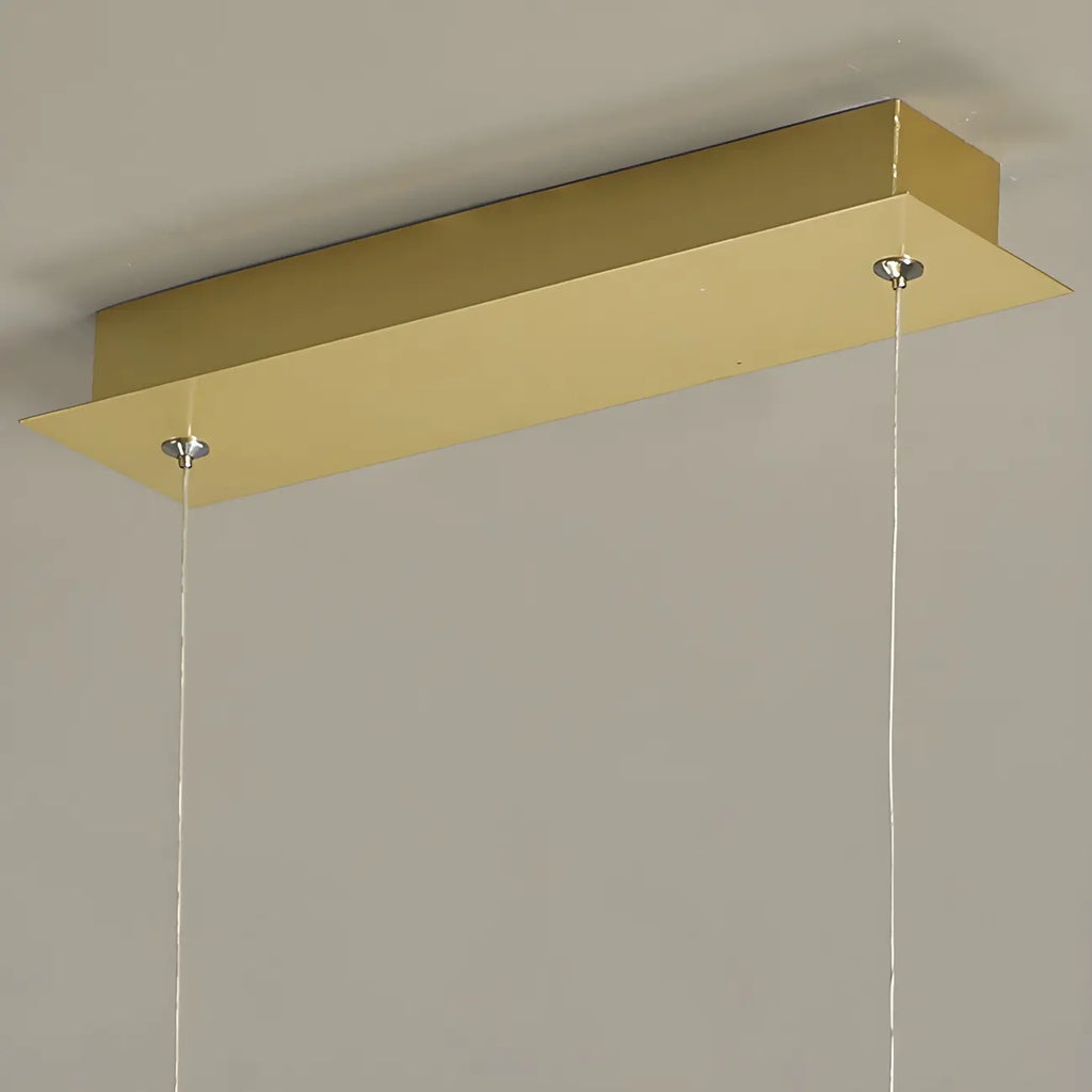 Modern Adjustable Clear Glass LED Pendant Light